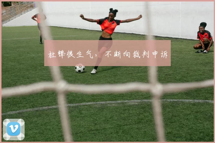 杜锋很生气，不断向裁判申诉