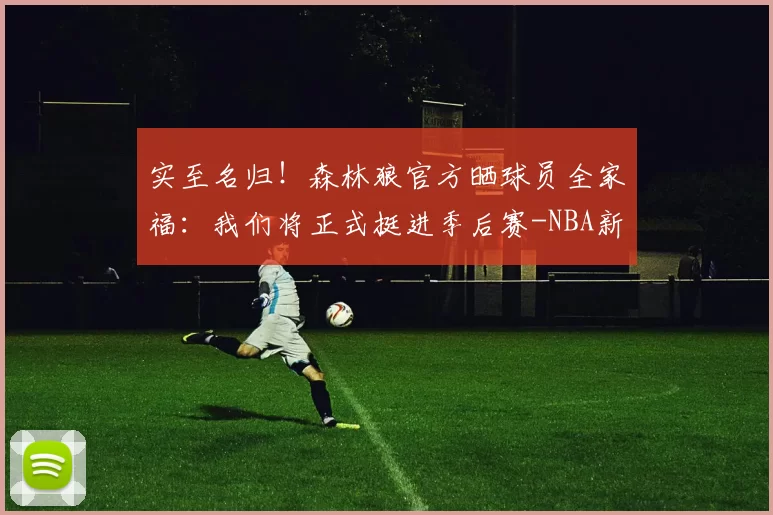 实至名归！森林狼官方晒球员全家福：我们将正式挺进季后赛-NBA新闻